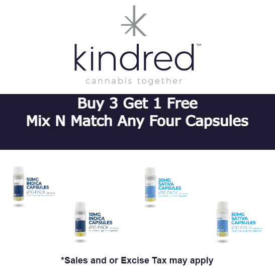 Kindred Buy 3 get 1 Free Mix N Match any four capsules